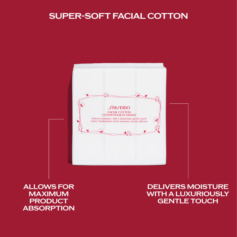 Shiseido Facial Cotton 165 Sheets Shiseido Facial Cotton 165 Sheets