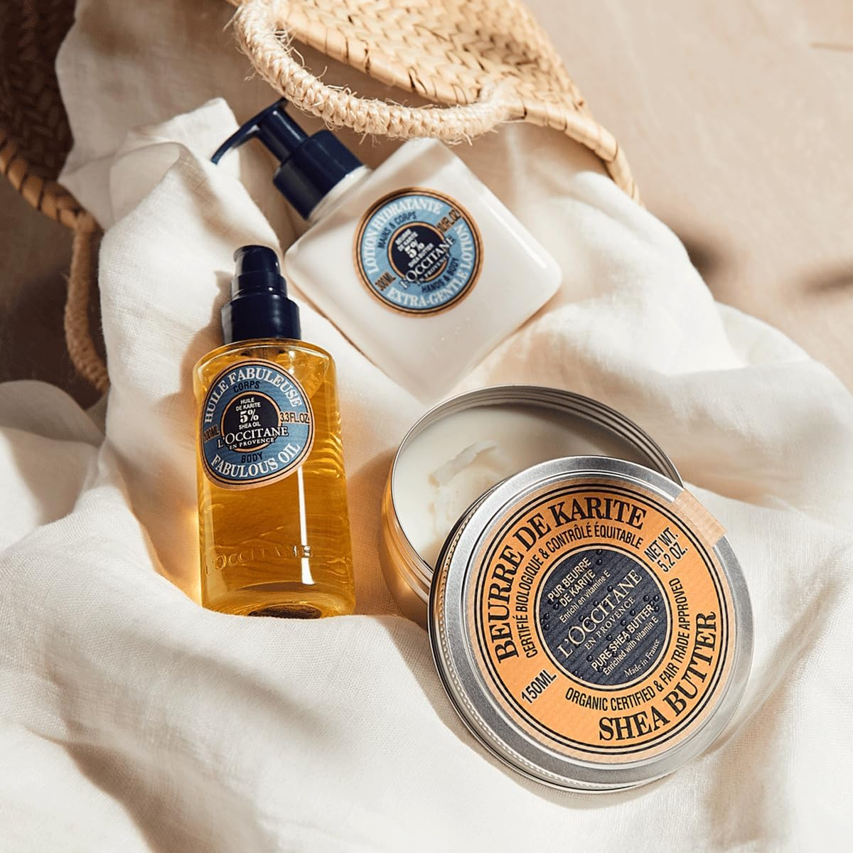 L'Occitane 100% Pure Organic Shea Butter 150ml L'Occitane 100% Pure Organic Shea Butter 150ml