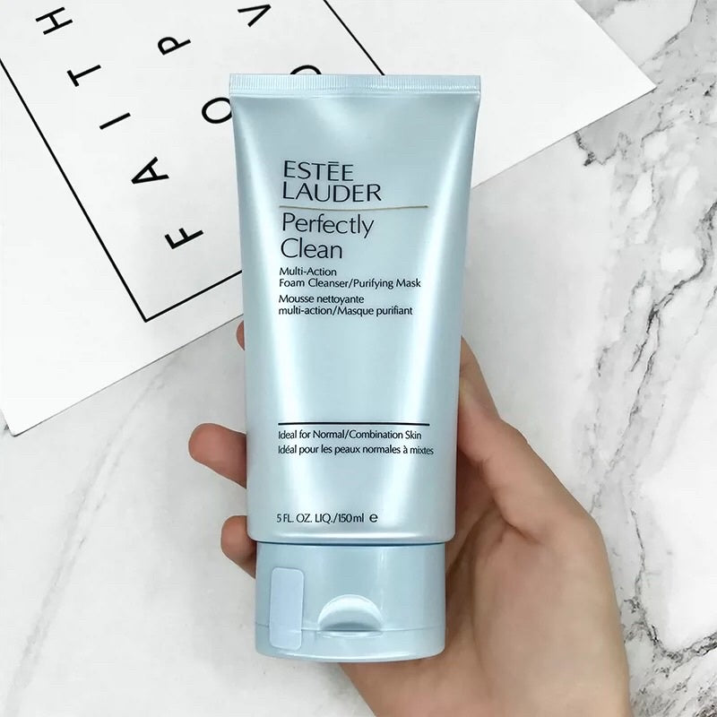 雅诗兰黛 Perfectly Clean 多效泡沫洁面乳/净化面膜 150ml