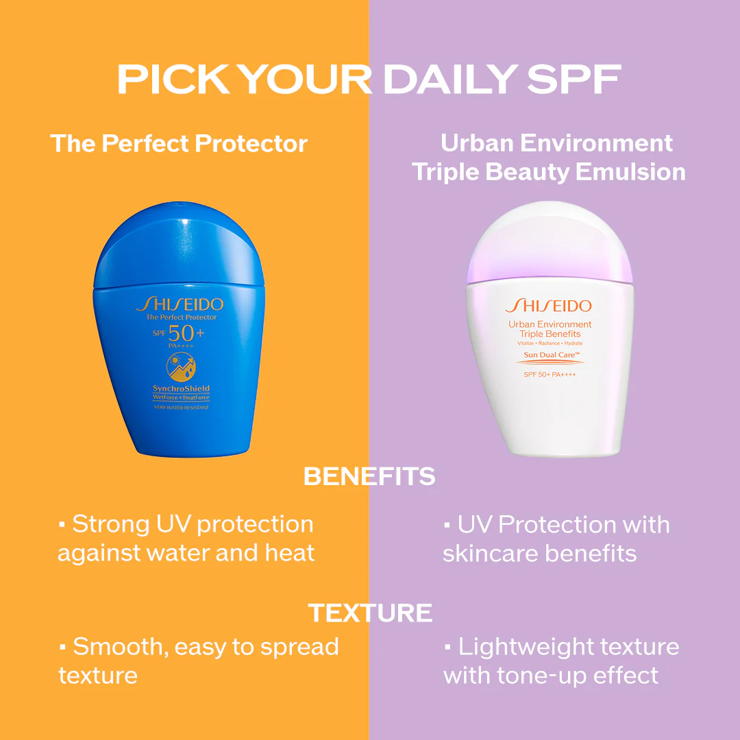资生堂完美防晒霜 50ml - SPF50+ PA++++ 