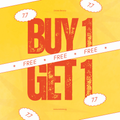 BUY 1 GET 1 FREE