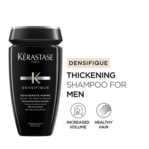 Kerastase Densifique Bain Densite Homme Daily Care Shampoo - Boost Hair Density & Vitality