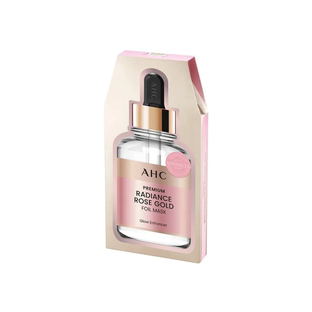 AHC Premium Radiance Rose Gold Foil Mask