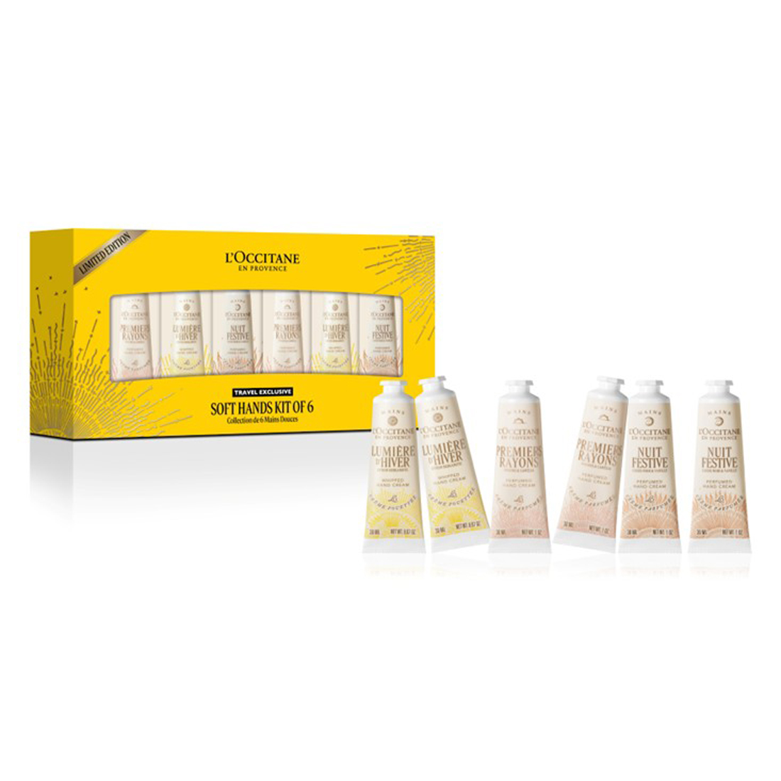 L'Occitane Holiday Hand Cream Kit 6