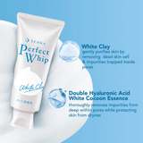 SENKA Perfect Whip White Clay Beauty Foam Facial Cleanser