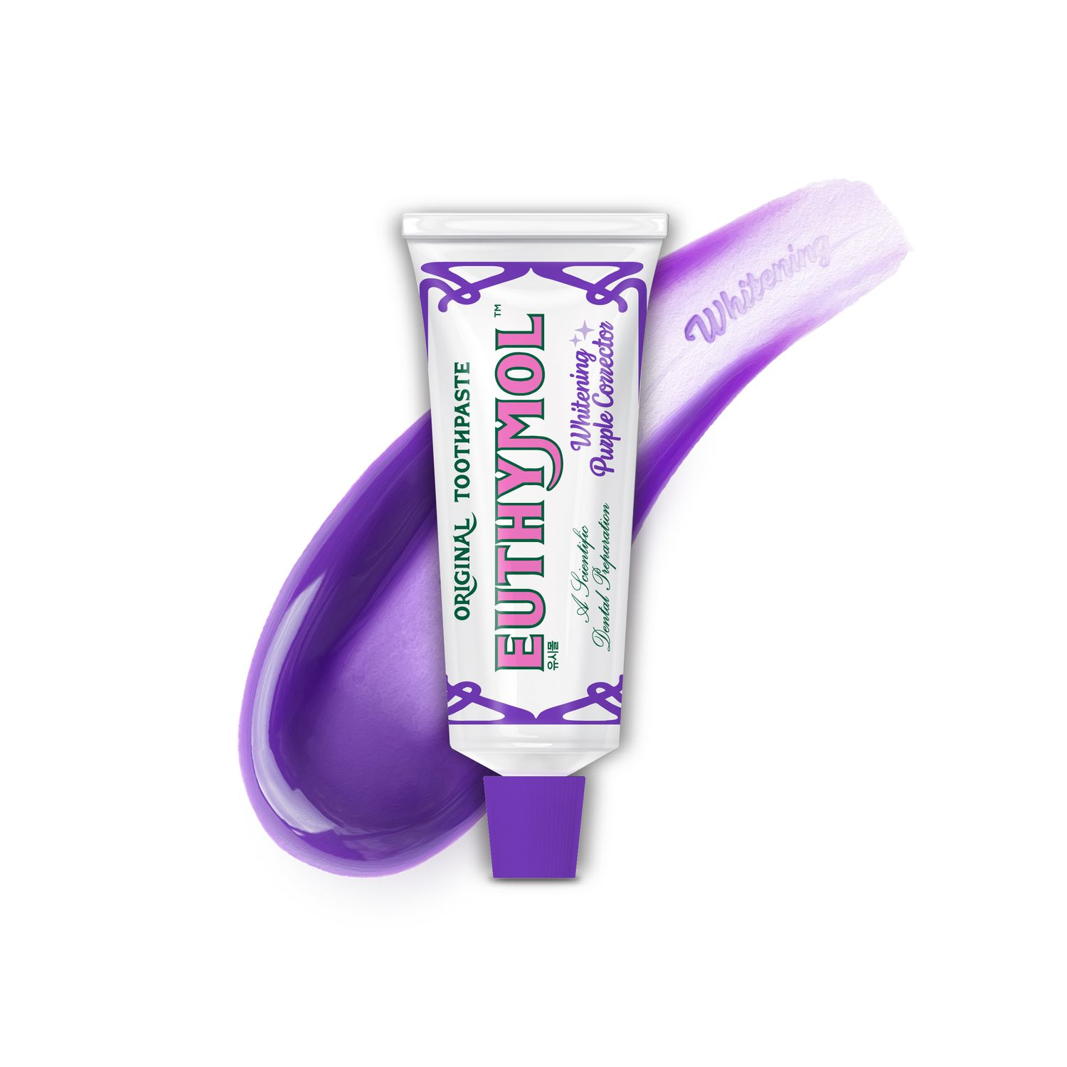 Euthymol Original Whitening Purple Corrector Toothpaste