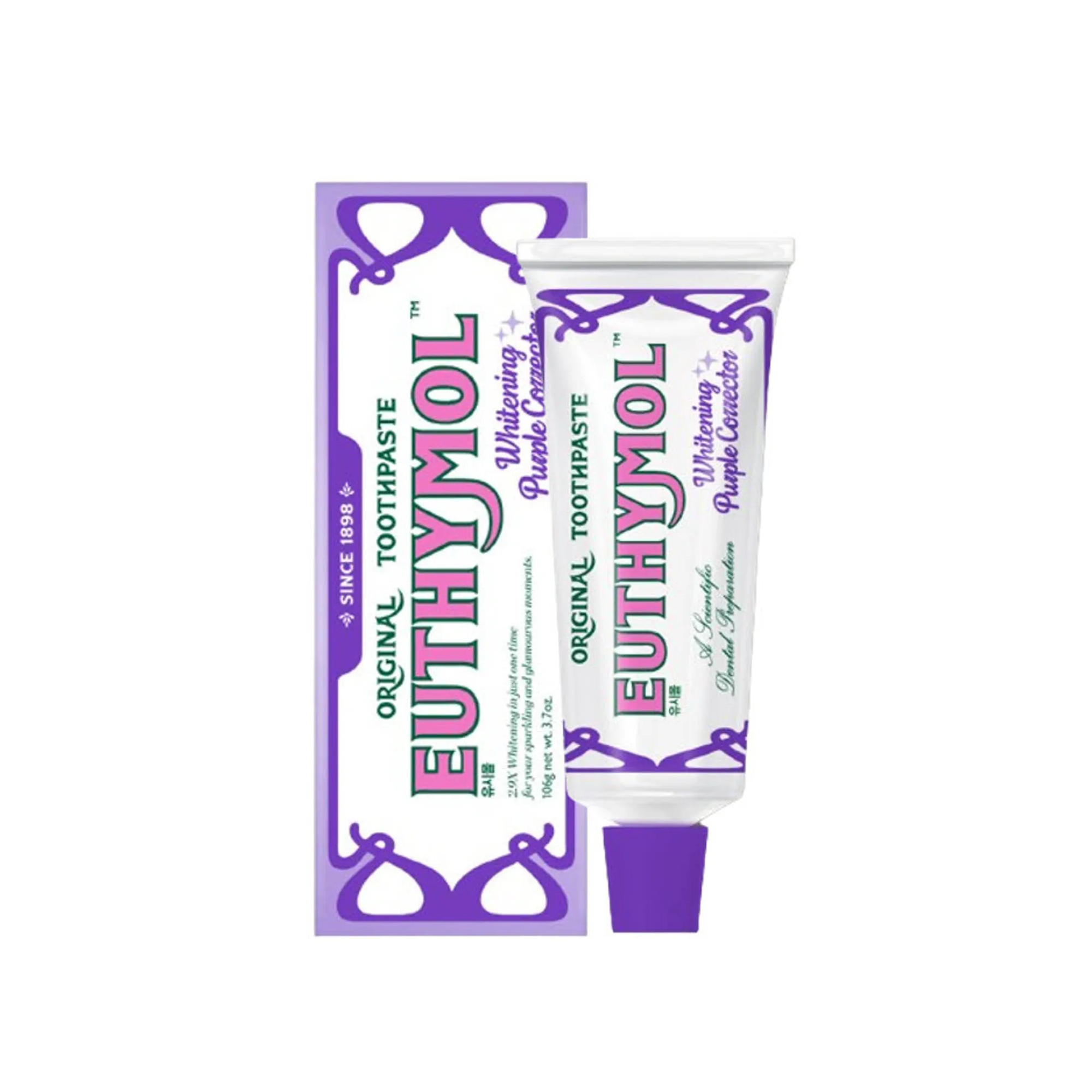 Euthymol Original Whitening Purple Corrector Toothpaste