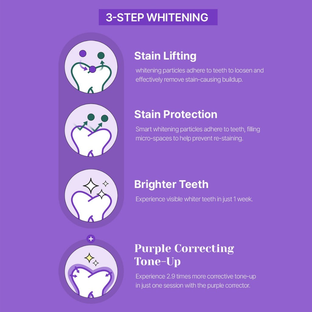 Euthymol Original Whitening Purple Corrector Toothpaste